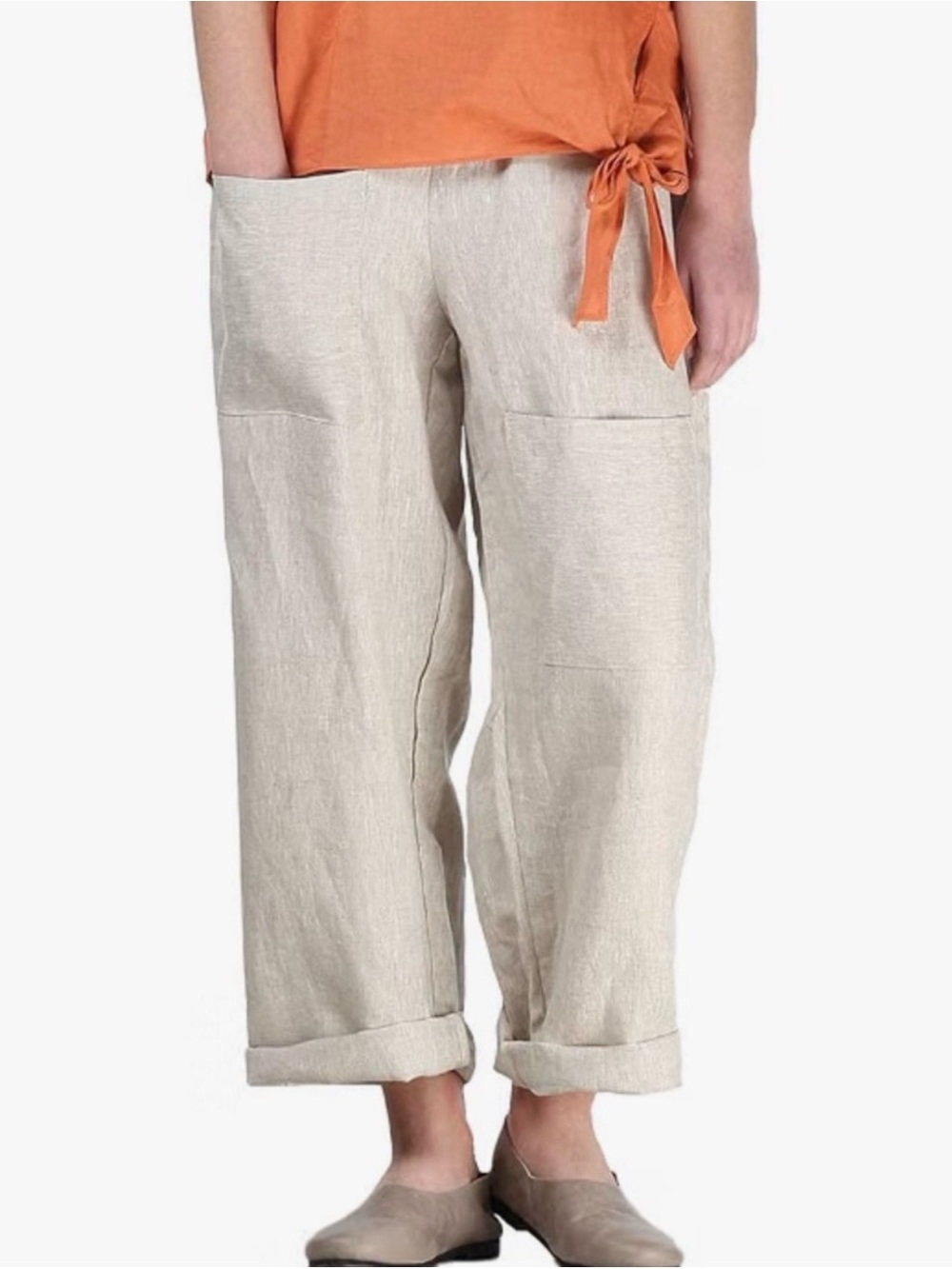 Mordenmiss Linen Pants